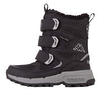 Kappa VIPOS Tex K Unisex Kids, Zapatillas para Correr de Carretera, Negro (1115 Black/Silver), 30 EU
