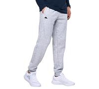 Kappa VRODELL - Pantalones Deportivos de chándal para Hombre de Tela de Sudadera. para Deporte, Ocio y Fitness. Cintura con cordón.