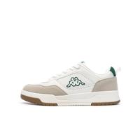 Kappa - Zapatillas de deporte blancas/beige para hombre con logo Manis, blanco, 43 EU