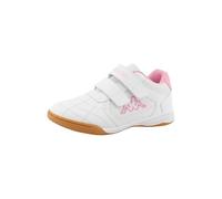 Kappa Zapatillas de Interior para niños, Color Negro y Amarillo neón 95K0233002, Rosa Blanca., 32 EU