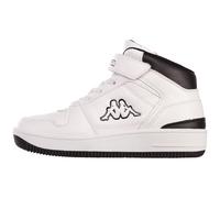 Kappa Zapatillas Unisex para niños: 261097k Coda Mid K Kids, Blanco y Negro, 30 EU