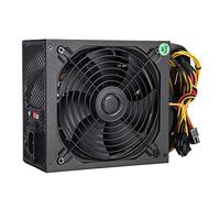 KAPPDE ATX Mining Fuente de alimentación 2000W 2400W 2600W 180V-260V para PC Bitcoin 95% eficiencia Soporte 8 tarjetas de video GPU para BTC Miner (2600W)