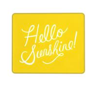 KAPPTYY Goodlooking Hello Sunshine - Alfombrilla de mouse grande para juegos, teclado de computadora, alfombrilla de escritorio para salas de juegos, oficinas en casa