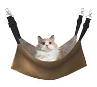 KAPPTYY Muchos zombis hamaca colgante para mascotas con correas ajustables y ganchos de metal, cama de doble cara