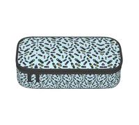 KAPPTYY Traffic Light - Estuche original de alta capacidad, organizador de bolígrafos grande, suministros estéticos portátiles para adultos, Black, Talla única, Organizador de bolsas