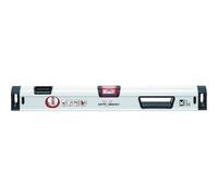 Kapro K905-40P/80 - NIVEL PROFESIONAL 2 BURBUJAS. SISTEMA "Plumb site vial view" ROJO. Nivel en color Blanco - 80 cm