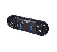 Kaps Agujetas enceradas para patines profesionales de hockey sobre hielo, patines en línea sobre ruedas, algodón de calidad, hecho en Europa (305 cm - 120 pulgadas - negro)