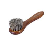 Kaps Cepillo Abrillantador para Zapatos 100 Cerdas de Pelo de Caballo o Sintéticas que No Se Caen - Limpia, Pule y Abrillanta Zapatos, Botas y Bolsos de Cuero (pelo de caballo)