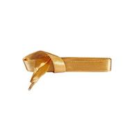 Kaps Cinta de Satén Cordones de Zapato para Zapatillas Zapatillas de Deporte, Calidad y Durabilidad, Muchos Colores y Longitudes, 1 par (120 cm - 47 pulgadas - 6 a 8 pares de ojales/Oro)