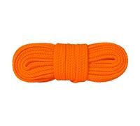 Kaps Cordones de Zapatillas de Deporte, cordones de calzado duraderos de calidad para calzado casual, fabricados en Europa, 1 par (140 cm - 55 inch - 8 a 10 pares de ojales/orange fluorescent)