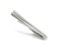 Kaps Cordones Finos Redondos Encerados, Cordones Redondos de Calidad de 2 mm 100% Algodón para Calzado Casual y de Moda, 1 par (60 cm - 24 pulgadas - 3 a 4 pares de ojales / 83 - Gris Claro)