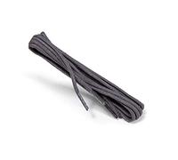 Kaps Cordones Finos Redondos Encerados, Cordones Redondos de Calidad de 2 mm 100% Algodón para Calzado Casual y de Moda, 1 par (75 cm - 29 pulgadas - 4 a 5 pares de ojales / 84 - Gris Oscuro)