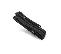 Kaps Cordones Gruesos Encerados, Cordones de 100% Algodón Natural con Acabado de Cera, Cuatro Longitudes de 60 a 120cm, Hecho en Europa (90 cm - 5 a 6 pares de ojales/Unisex Adults)