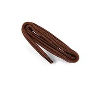 Kaps Cordones Gruesos Encerados, Cordones de 100% Algodón Natural con Acabado de Cera, Cuatro Longitudes de 60 a 120cm, Hecho en Europa (120 cm - 6 a 8 pares de ojales/Unisex Adults)