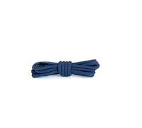 Kaps Cordones redondos, cordones de algodón 100% duraderos, hechos en Europa, 1 par, colores y longitudes(120 cm - 6 a 8 pares de ojales / 57 - Marine)