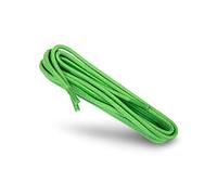 Kaps Cordones Redondos Encerados de 100% Algodón Natural, Elegantes para Zapatos de Vestir y Diario, Hecho en Europa (90 cm - 5 a 6 Pares de Ojales / 45 - Verde Oliva)