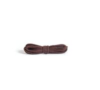 Kaps Cordones Redondos Finos, Cordones de Calidad de 2 mm de Ancho, 100% algodón para Calzado Informal y de Moda, Hechos en Europa, 1 par (75 cm - 29 inch - 4 to 5 Con ojales/ 76 - marrón)