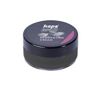 Kaps Crema Reparadora Y Renovadora Para Zapatos De Cuero Liso, Bolsas, Asientos, Reparador De Arañazos Y Rasguños, Renovating Cream, 10 Colores (118 - negro)