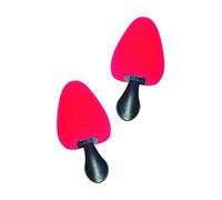 Kaps Hormas Zapatos con Mango,Forma Universal Unisex, Moldeador Zapatos de Espuma con Punta de Terciopelo con Solución Higiénica (Rojo)
