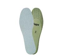 Kaps Látex Suave Unisex para Adulto Plantillas de Zapatos de Espuma Cortadas a Medida, Cómodos Látex Perforados y Algodón Previenen el Olor y Absorben la Humedad