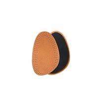 Kaps Medias Plantillas Halfled - Cómodas de Cuero y Látex, Previenen Roces y Ampollas con Tacones - Ayudan a Que El Calzado Se Ajuste Cuando Media Talla Es Demasiado Grande (39-40 EUR Beige)