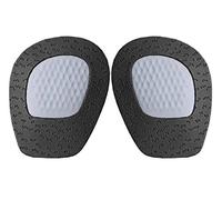 Kaps Medias Plantillas Negras para Zapatos - Amortiguación Metatarso - Evita que los Pies se Deslicen - Almohadilla de Cuero Natural y Látex - Unisex Talla Única