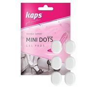 Kaps Mini Dots Almohadillas Mini de Gel para Zapatos Reutilizables Pequeñas Redondas y Autoadhesivas - Alivio del dolor y Comodidad al Andar - 6 piezas