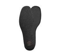 Kaps Plantillas de Cuero Auténtico para Zapatos de PECARI, Color Negro, con Espuma de Látex de Carbón Activavo Transpirable, Mantienen la Ausencia de Olores, Todas las Tallas (Men 46 EUR)