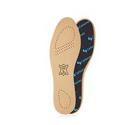 Kaps Plantillas Hombre y Mujer - Plantillas de Piel para Zapatos con Tecnología Carbonex Anti Bacterias y Anti Olor (37 EUR Mujer)