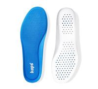 Kaps Plantillas Memory Foam Dual-Soft - Plantillas Hombre y Mujer con Amortiguación EVA Antiimpactos para Botas de Trabajo, Zapatillas Deportivas y Uso Diario 44/45 EUR