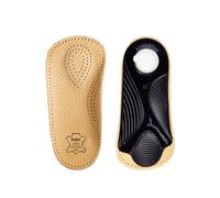 Kaps Plantillas Ortopédicas de Cuero 3/4 con Soporte de Arco Longitudinal y Transversal, Plantillas Ortopédicas de Calzado para Hombres y Mujeres, Bolero, Todos los Tamaños (41 EUR)