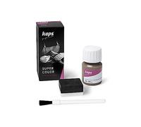 Kaps Tinte para Zapatos y Bolsos de Cuero y Textil con Esponja y Brocha, Super Color, 70 Colores (141 - nutria)