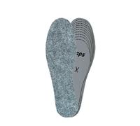Kaps Unisex Felt Calzado Plantillas Inserciones para Adulto, Mantener los Pies Calientes y Secos, con Una Capa Antideslizante, Corte a Medida Corte a Medida