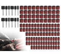 KAPSING 132 pieces abrasive sleeve set for dremel grinding attachments with free box, juego de manguitos abrasivos accesorios para herramientas eléctricas dremel.