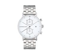 Kapten & Son Reloj analógico 'Chrono Silver Steel' plata One Size plata