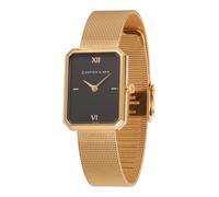Kapten & Son Reloj analógico 'Grace Gold Mesh' oro / negro Mujer Kapten & Son One Size oro / negro