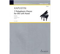 Kapustin – 7 piezas polifónicas para la mano izquierda, Op. 87 para piano solo – Hal Leonard
