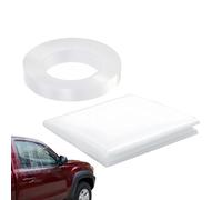 Kaputter - Lámina de reparación precortada, 80 x 120 cm, impermeable, transparente, para parabrisas de coche, con cinta adhesiva de doble cara, para coches, camiones, todoterrenos, furgonetas