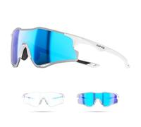 KAPVOE Gafas Ciclismo Fotocromaticas Hombre MTB Bicicleta Gafas de Sol Deportivas Mujer Béisbol BTT Running Golf Montaña Triatlón Pesca Conducir Futbol K425