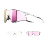 KAPVOE Gafas Ciclismo Fotocromaticas Hombre MTB Bicicleta Gafas de Sol Deportivas Mujer Béisbol BTT Running Golf Montaña Triatlón Pesca Conducir Futbol K425