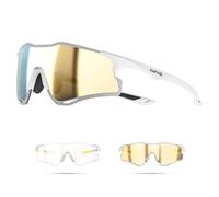 KAPVOE Gafas Ciclismo Fotocromaticas Hombre MTB Bicicleta Gafas de Sol Deportivas Mujer Béisbol BTT Running Golf Montaña Triatlón Pesca Conducir Futbol K425