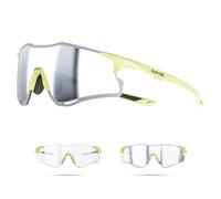 KAPVOE Gafas Ciclismo Fotocromaticas Hombre MTB Bicicleta Gafas de Sol Deportivas Mujer Béisbol BTT Running Golf Montaña Triatlón Pesca Conducir Futbol K425