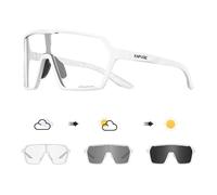 KAPVOE Gafas de Ciclismo Fotocromáticas Hombre Mujer TR90 Gafas de Sol Deportivas Running Transparente Gafas MTB Protección UV 400 Gafas Bicicleta Montaña Gafas Bici Gafas BTT Ciclista Negro 02