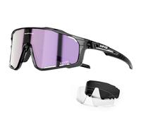 KAPVOE Gafas de Ciclismo Polarizadas Hombre MTB Gafas Mujer Gafas Bicicleta Montaña Gafas Bici Gafas de Sol Ciclismo Gafas Ciclista TR90 Gafas Btt UV 400 Gafas de Sol Deportivas Running Morado