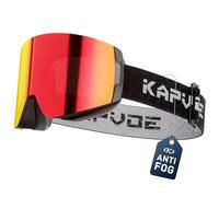 KAPVOE Gafas de Esquí Magnéticas OTG para Usuarios de Gafas Snowboard K718 | Hombre Mujer Gafas Nieve, Antivaho, Lentes Intercambiables Magnéticas , para Esquí, Snowboard y Deportes de Invierno