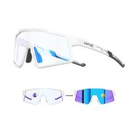 KAPVOE Gafas Deportivas Fotocromáticas para Niños UV400, Gafas de Béisbol y Ciclismo de TR90 con Almohadillas Ajustables para Niño y Niña 004