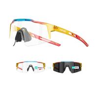 KAPVOE Gafas Deportivas Fotocromáticas para Niños UV400, Gafas de Ciclismo Ligeras de TR90 con Almohadillas de Silicona para Niño y Niña, Gafas Outdoor Béisbol 07