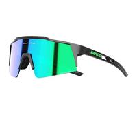 KAPVOE Polarizadas Gafas Ciclismo Protección UV400 TR90 Deportivas Mujer Hombre MTB BTT Bicicleta Running Bici Correr Voleibol Tenis Conducir Pesca Deporte Lentes Montana 10 negra verde