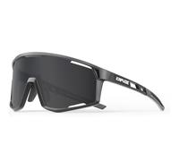 KAPVOE Polarizadas Radfahren Brille Sport Sonnenbrille Männer Frauen Outdoor MTB Baseballgläser UV400 Cycling Eyewear Schwarz K180