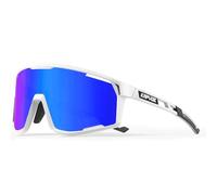 KAPVOE Polarizadas Radfahren Brille Sport Sonnenbrille Männer Frauen Outdoor MTB Baseballgläser UV400 Cycling Eyewear Blau K180